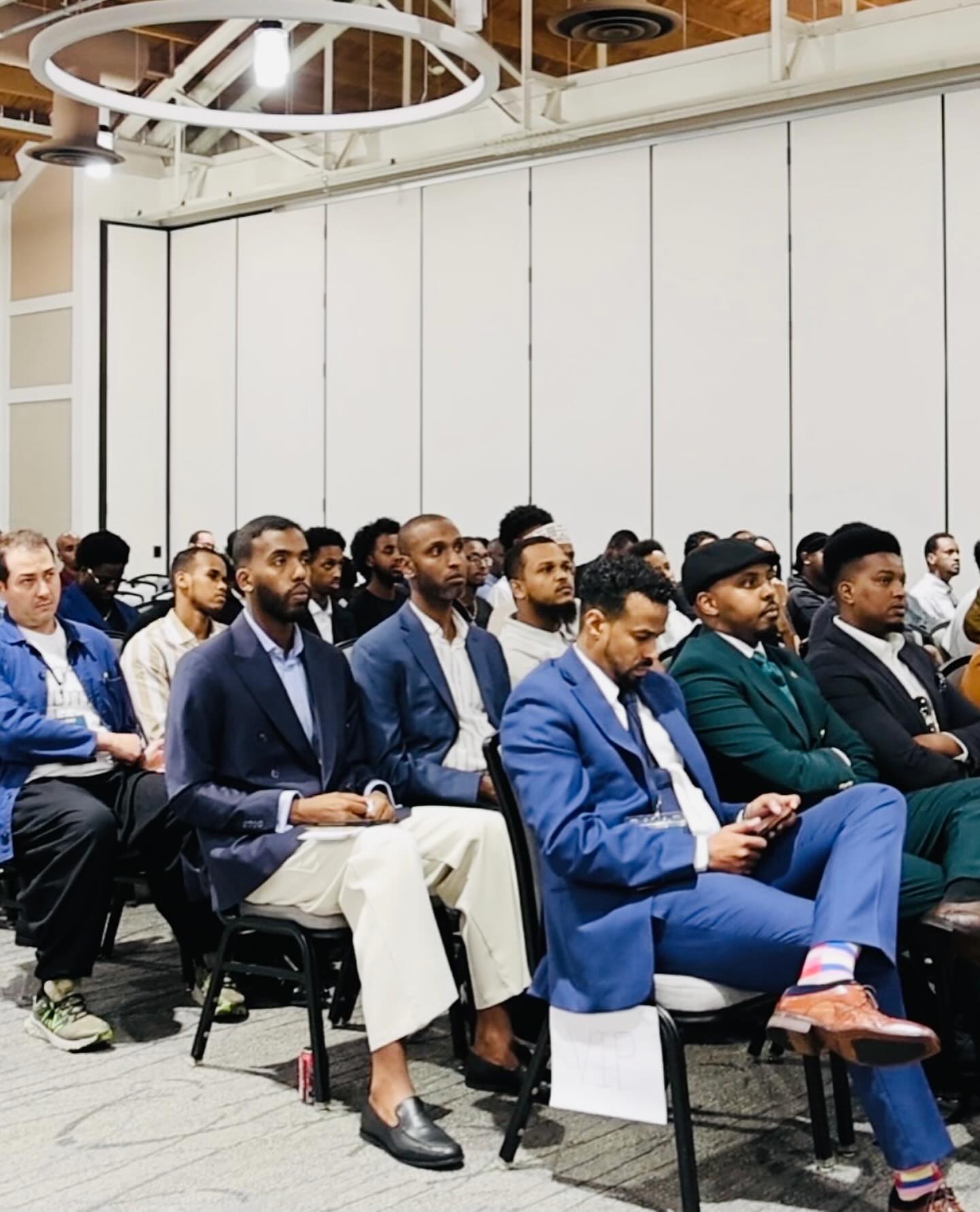 Business networking at Barakah Expo